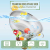Neue Edelstahl-Küchensiebe mit Griff, Küchen-Lebensmittelsiebkorb zum Waschen von Gemüse, Obst und Gemüse