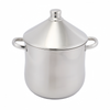 Factory Custom Kitchen Suppendampfer-Topf-Set mit Tajine-Deckel, Edelstahl-Kochtopf-Set, Kochgeschirr-Sets mit gekapseltem Boden