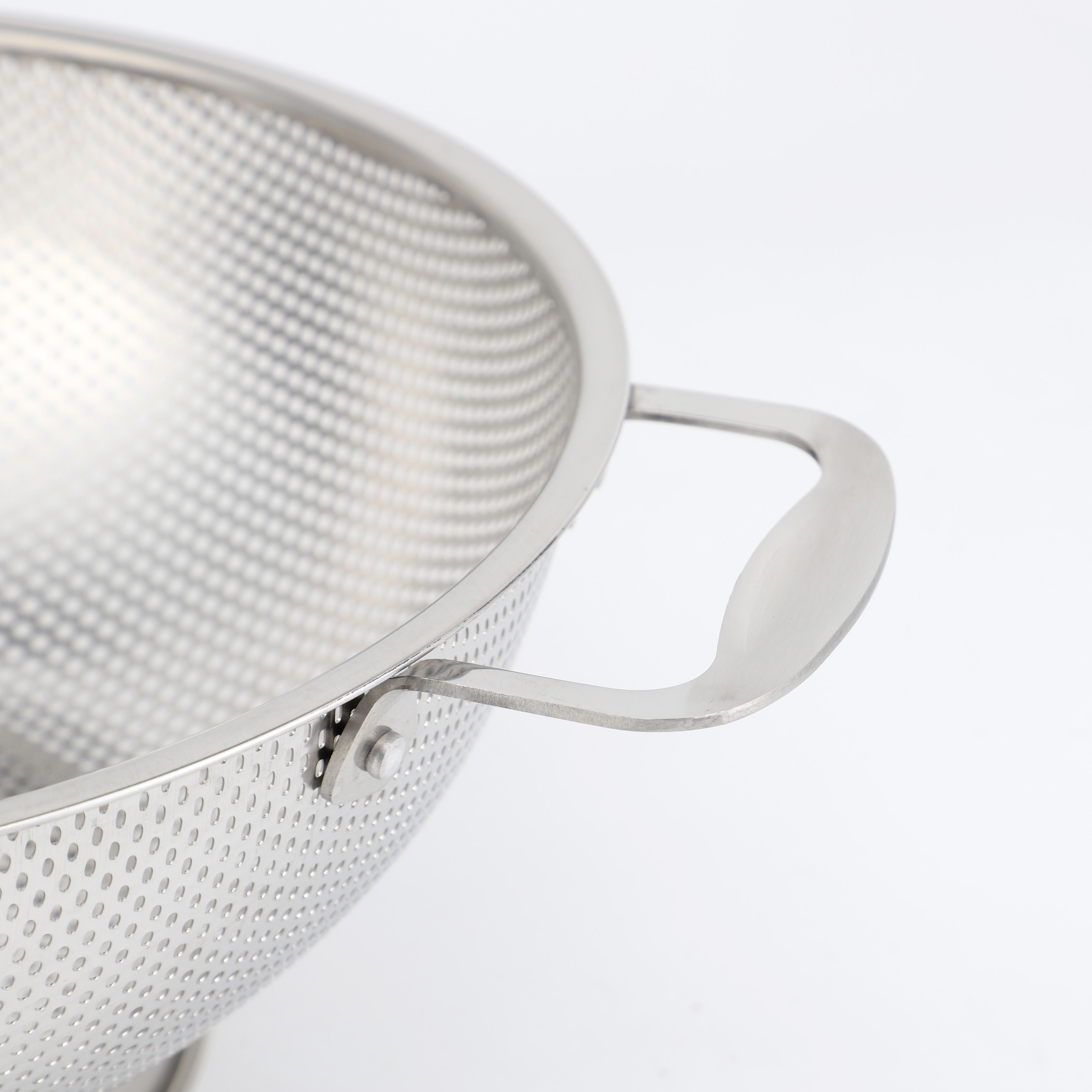 Neue Obst Gemüse Küche Sieb Siebe Set Edelstahl Abfluss Waschen Lagerung Abfluss Korb Edelstahl Mesh Sieb