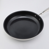Heißer Verkauf Großhandel 3 Schicht Basis Edelstahl Pfanne 20/24/26/28 cm 8 Zoll/10 Zoll/12 Zoll Keramik Antihaft-Kochgeschirr Bratpfanne