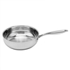 Hybrider TriPly-Edelstahl-Antihaft-Wok mit Griff, ohne Beschichtung, antihaftbeschichtetes Kochgeschirr, unterstützt ODM/OEM, ungiftig, ohne PFAS. PFAS