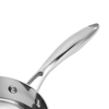 Hybrider TriPly-Edelstahl-Antihaft-Wok mit Griff, ohne Beschichtung, antihaftbeschichtetes Kochgeschirr, unterstützt ODM/OEM, ungiftig, ohne PFAS. PFAS