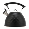 3L Pfeifender Teekessel aus Edelstahl mit ergonomischem Klappgriff, neue Design-Teekannen für den Gasherd