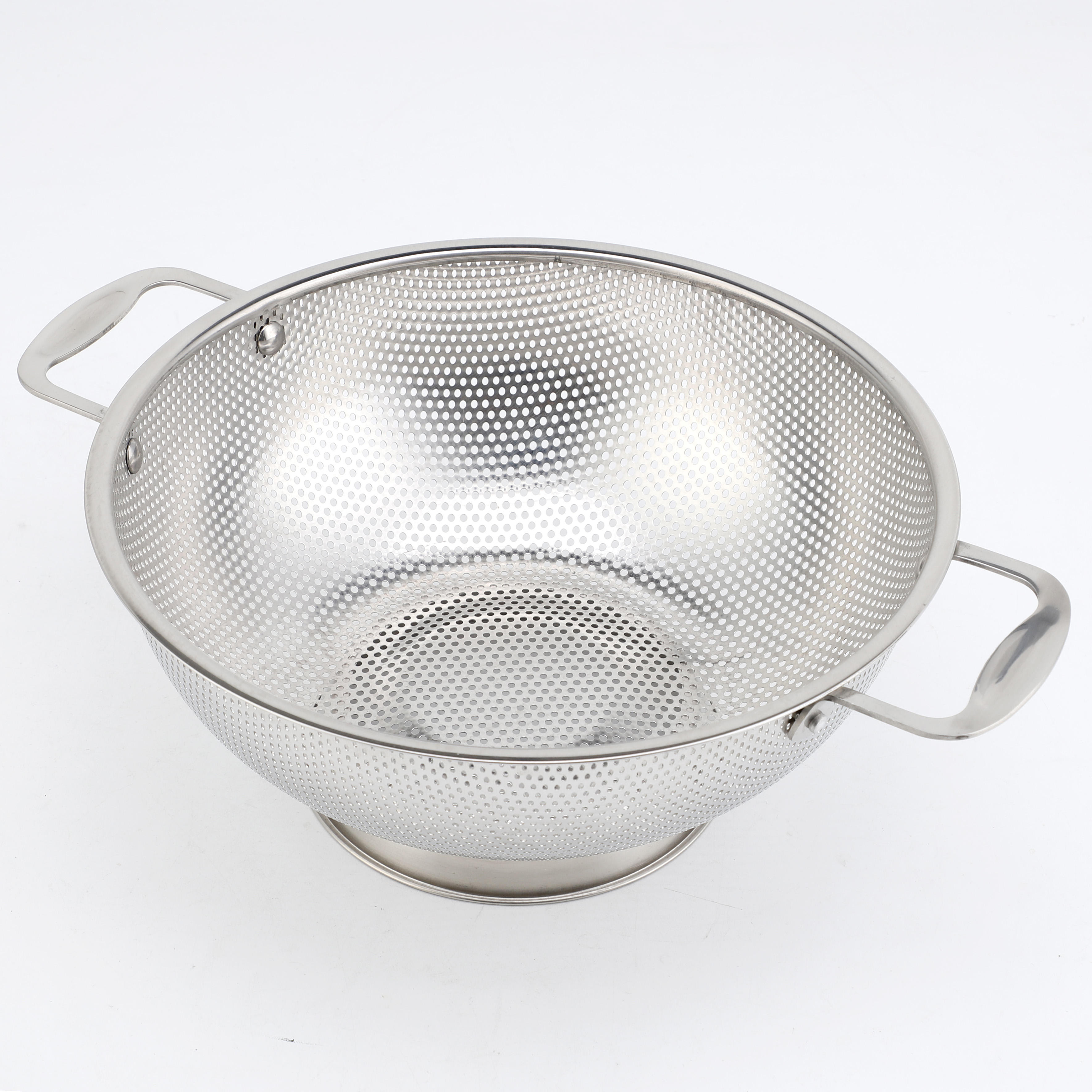 Neue Obst Gemüse Küche Sieb Siebe Set Edelstahl Abfluss Waschen Lagerung Abfluss Korb Edelstahl Mesh Sieb