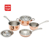 Hochwertiger Mini-Topf aus dreilagigem Kupfer, Fabrikverkauf, Metall-Edelstahl-Kochgeschirr, Antihaft-Topf, Topf, Bratpfanne, Zuhause