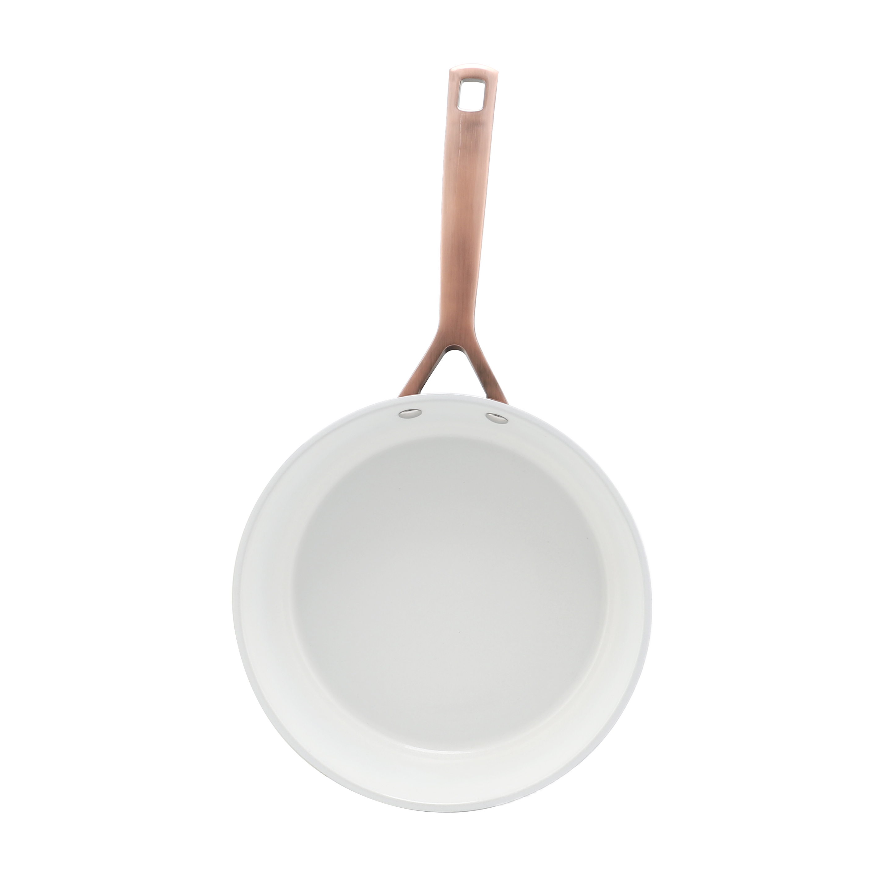 Heißer Verkauf Großhandel 3 Schicht Basis Edelstahl Pfanne 20/24/26/28 cm 8 Zoll/10 Zoll/12 Zoll Keramik Antihaft-Kochgeschirr Bratpfanne