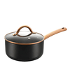 Moderne Home Kitchen-Bratpfanne aus recyceltem, schwerem Aluminium mit Antihaftbeschichtung, Kochpfanne, Grillpfanne, PFOA-frei, kompatibel mit Induktion
