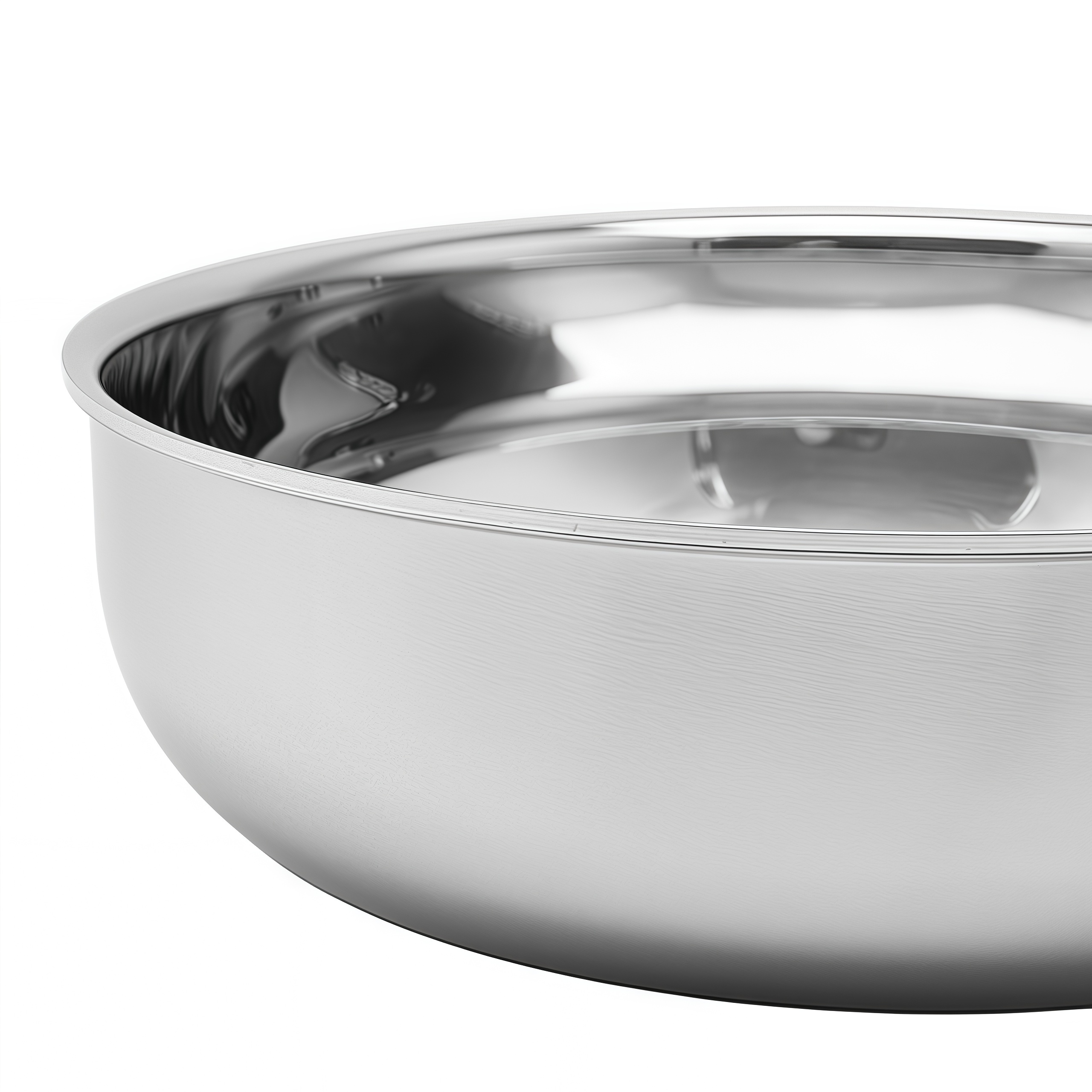 Hybrider TriPly-Edelstahl-Antihaft-Wok mit Griff, ohne Beschichtung, antihaftbeschichtetes Kochgeschirr, unterstützt ODM/OEM, ungiftig, ohne PFAS. PFAS