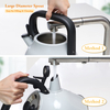 Moderner 3-Liter-Wasserkocher aus Edelstahl, neues Design, pfeifende Teekanne für Induktionsherd, Heimküche, Teekanne