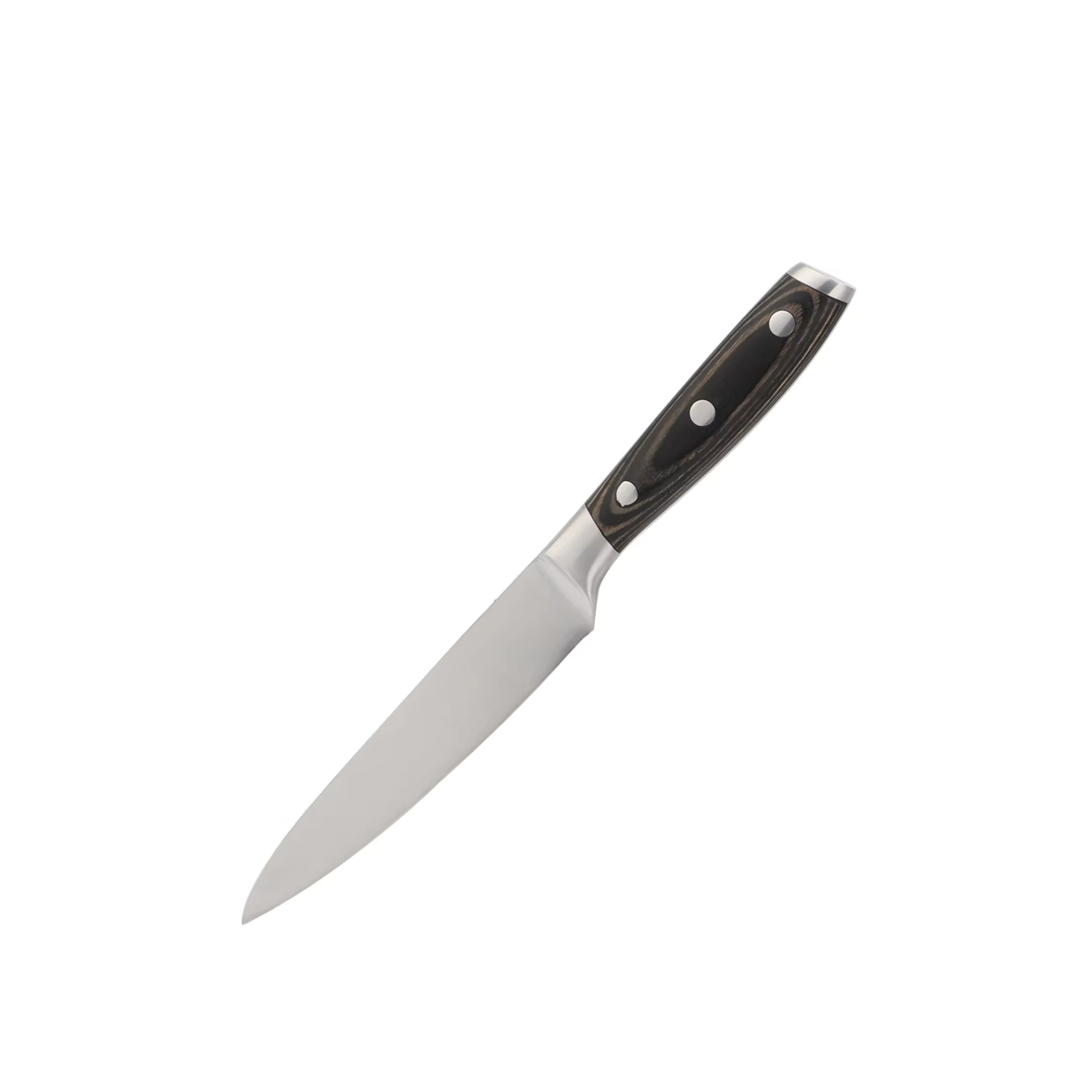 Großhandel, 6 Stück, Griff aus Pakkaholz, 20,3 cm (8 Zoll), Santoku-Brotschälbeil, Kochmesser, Schere aus 5cr15-Edelstahl, für den Außenbereich 5,0 (1 Bewertung) 1 verkauft