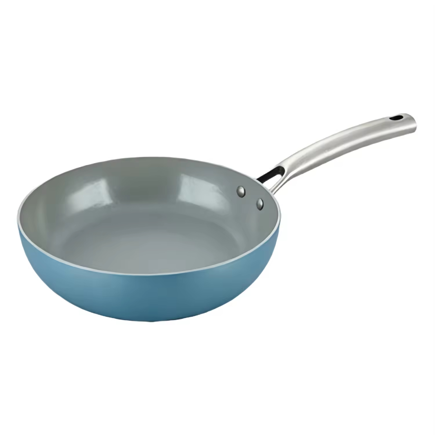 Anpassbare Antihaft-Aluminium-Keramik-Bratpfanne, Eierpfanne, Omelettpfanne, Kochpfanne, PFOA-frei, kompatibel mit Induktion