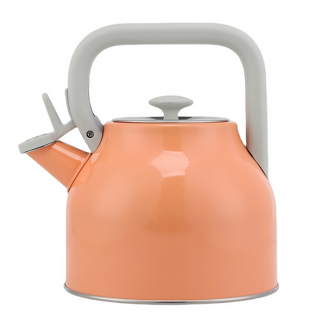 Moderner 3-Liter-Wasserkocher aus Edelstahl, neues Design, pfeifende Teekanne für Induktionsherd, Heimküche, Teekanne