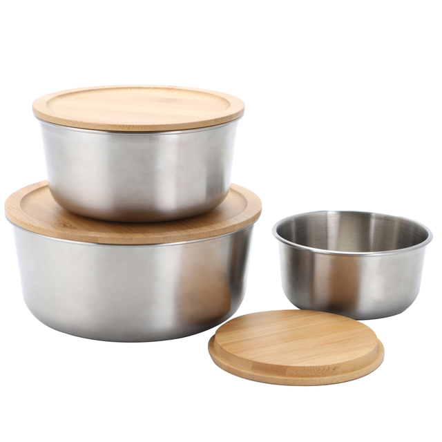 Lebensmittelbehälter aus Edelstahl, Lebensmittelverpackungsbehälter, auslaufsichere Bento-Lunchbox aus Metall, Lebensmittelträger aus Edelstahl