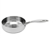 Hybrider TriPly-Edelstahl-Antihaft-Wok mit Griff, ohne Beschichtung, antihaftbeschichtetes Kochgeschirr, unterstützt ODM/OEM, ungiftig, ohne PFAS. PFAS