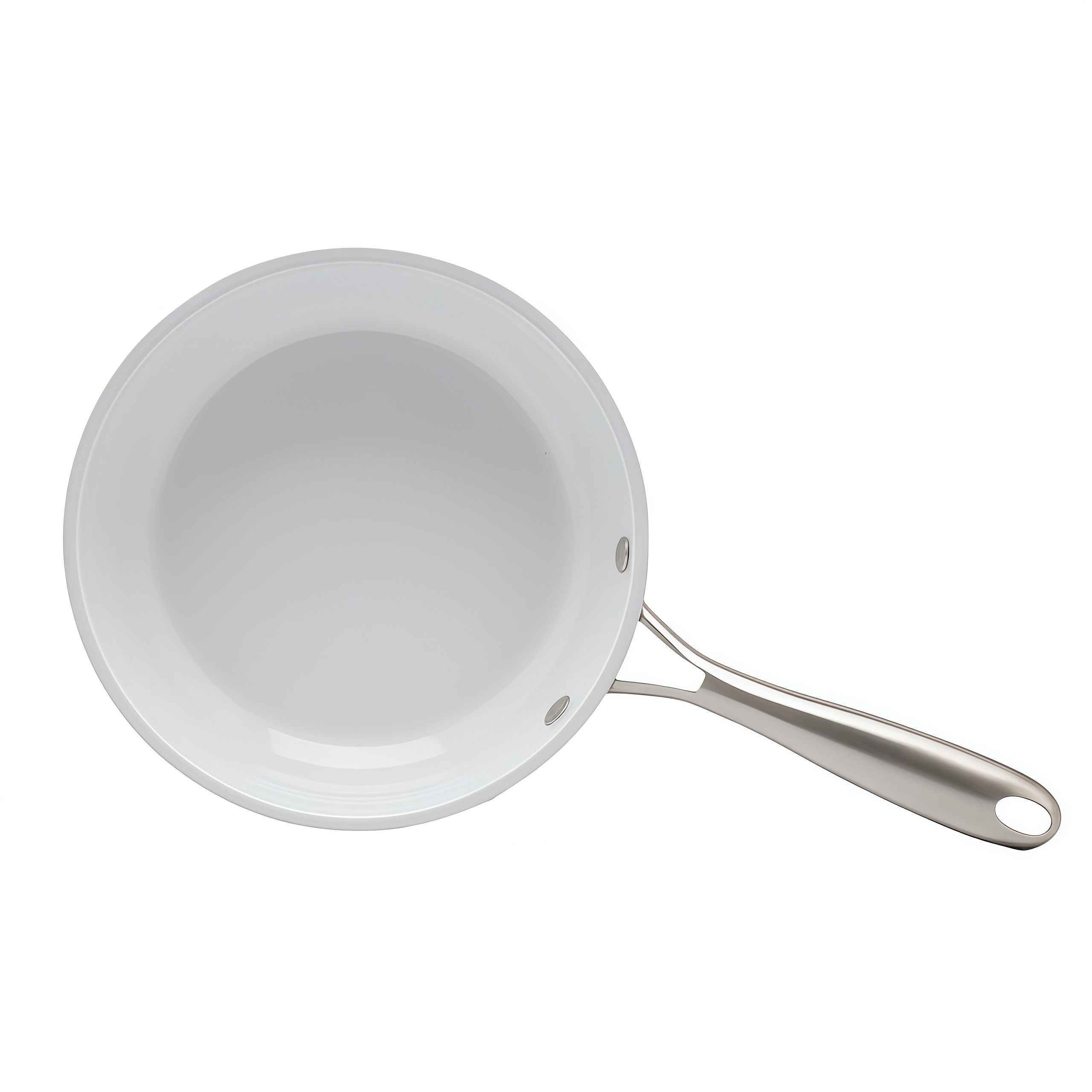 Heißer Verkauf Großhandel 3 Schicht Basis Edelstahl Pfanne 20/24/26/28 cm 8 Zoll/10 Zoll/12 Zoll Keramik Antihaft-Kochgeschirr Bratpfanne