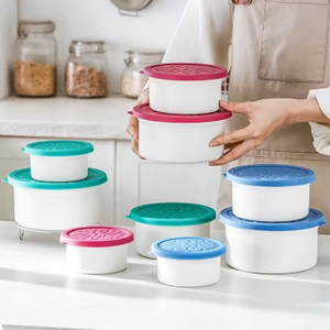 Neues Design 304 Edelstahl Frischhalte-Lunchbox Silikonhülle Auslaufsichere Heizung Lebensmittelqualität Mikrowellenversiegelte Box