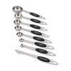 Magnetisches Messlöffel-Set aus Edelstahl mit Nivellierer zum Backen und Löffel