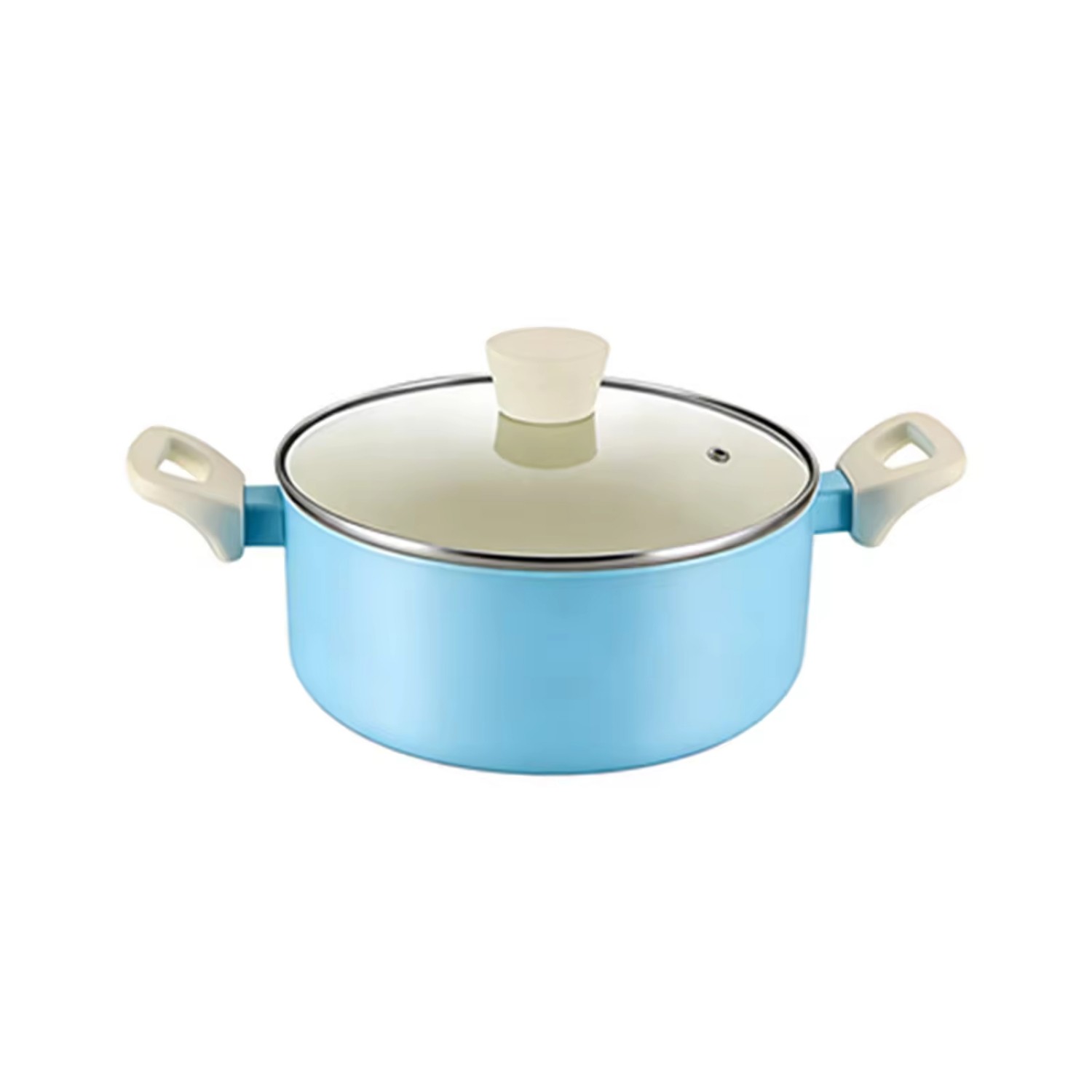 10-teiliges, anpassbares Keramik-Antihaft-Pfannen- und Töpfe-Set, Induktions-Kochgeschirr-Set aus Aluminiumguss, Keramik-Kochgeschirr-Set, Töpfe und Pfannen-Set