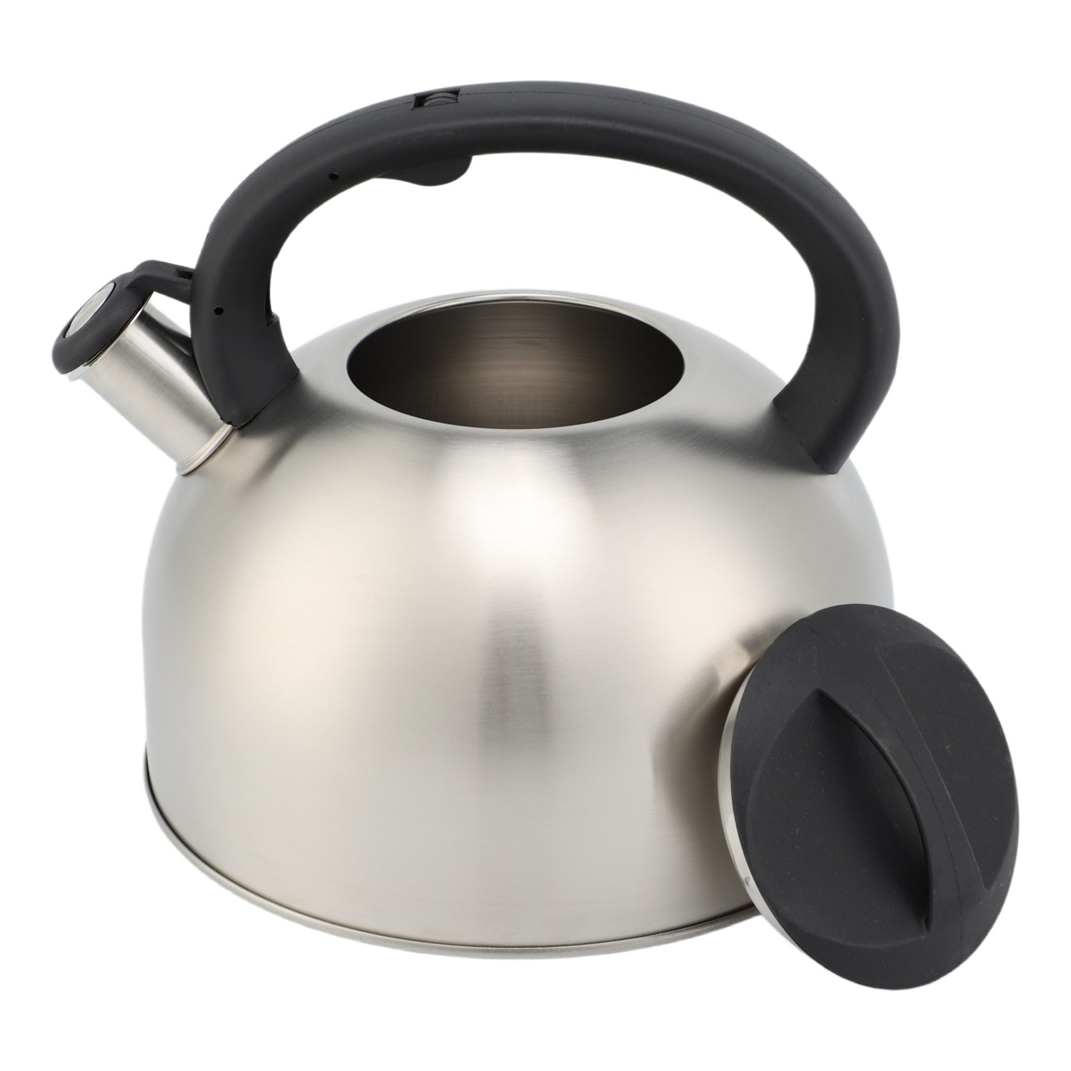 3,8 l/4,5 l Herdplatte aus Edelstahl, neu, lebensmittelecht, poliert, maßgeschneiderter Topseller, pfeifender Teekessel