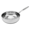 Hybrider TriPly-Edelstahl-Antihaft-Wok mit Griff, ohne Beschichtung, antihaftbeschichtetes Kochgeschirr, unterstützt ODM/OEM, ungiftig, ohne PFAS. PFAS