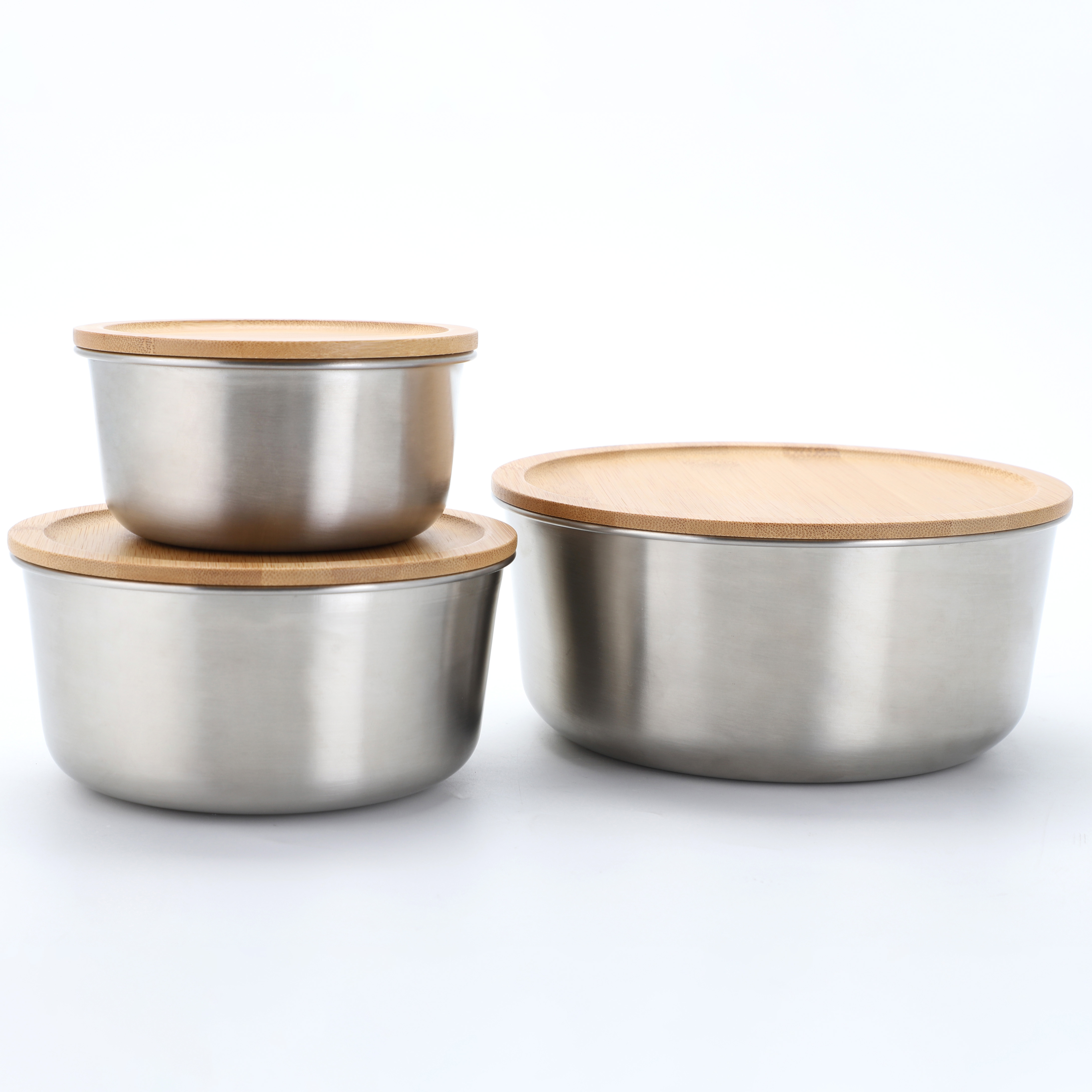 Lebensmittelbehälter aus Edelstahl, Lebensmittelverpackungsbehälter, auslaufsichere Bento-Lunchbox aus Metall, Lebensmittelträger aus Edelstahl