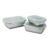  Versiegelter, auslaufsicherer, spülmaschinenfester Lebensmittelbehälter, Lunchbox aus Edelstahl 304
