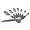 Maßgeschneidertes, heiß verkauftes magnetisches Messlöffel-Set/Doppelend-Design für Trockene und Flüssigkeiten/Küchenzubehör-Gadget-Metall-Set mit 8 Stück