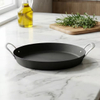 Paella-Pfanne, 14 Zoll/35 cm, im exklusiven Design der Fabrik, aus abgelagertem Karbonstahl, natürlich antihaftbeschichtete Pfannen, Bratpfannen, Induktionskompatibel