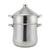 Factory Custom Kitchen Suppendampfer-Topf-Set mit Tajine-Deckel, Edelstahl-Kochtopf-Set, Kochgeschirr-Sets mit gekapseltem Boden