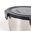 Lebensmittelbehälter aus Edelstahl, Lebensmittelverpackungsbehälter, auslaufsichere Bento-Lunchbox aus Metall, Lebensmittelträger aus Edelstahl