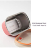 Neue Design 304 Edelstahl Frischhaltebox Snap-on Student Spezielle Lunchbox Büroangestellte Tragbare Partition Lunchbox