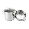 Factory Custom Kitchen Edelstahl-Suppendampfer-Topf-Set mit Glasdeckel, Edelstahl-Kochtopf-Set, Kochgeschirr-Sets