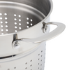 Factory Supply Kitchenware 8-Liter-Nudelkocher aus Edelstahl, 24-cm-Nudelkocher, Dampfgarer mit mehreren Töpfen