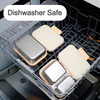 Neues Design 304 Edelstahl Frischhaltebox Snap-on Kühlschrank Aufbewahrungsdose Box Heizung Lebensmittelqualität Mikrowellenversiegelte Box