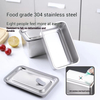 Design 304 Edelstahl Frischhalte-Lunchbox, Edelstahldeckel, auslaufsichere Heizung, mikrowellenversiegelte Box in Lebensmittelqualität