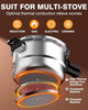 Kleiner Fabrik-Schnellkochtopf aus Aluminiumlegierung mit magnetischem Boden, 3 l, 4 l, 5 l, 7 l, 9 l, 11 l, 13 l, 17 l, Größen für Gas- und Induktionsherde
