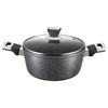 Factory Kitchen Bratpfanne aus recyceltem, schwerem Aluminium mit Antihaftbeschichtung, Eierpfanne, Grillpfanne, Kochpfanne, PFOA-frei, kompatibel mit Induktion