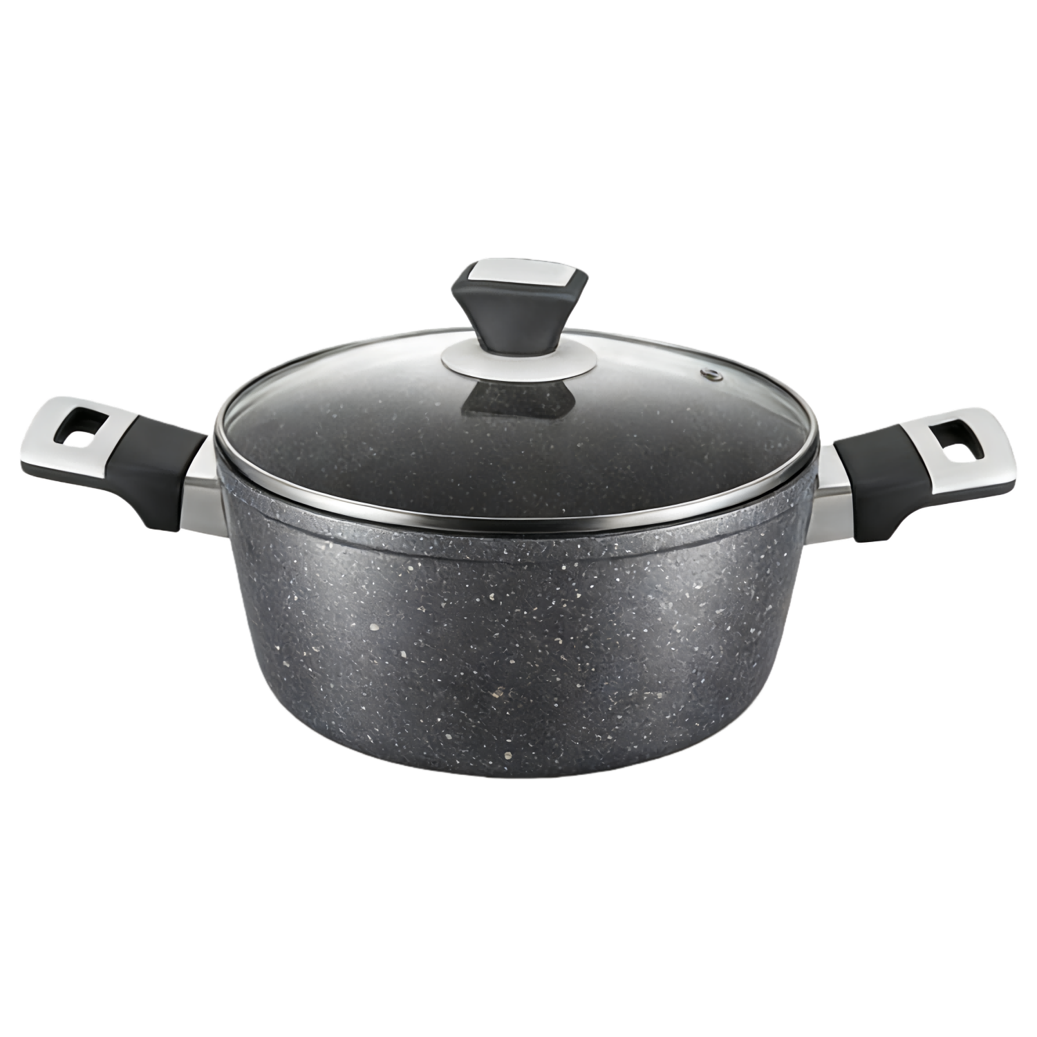 Factory Kitchen Bratpfanne aus recyceltem, schwerem Aluminium mit Antihaftbeschichtung, Eierpfanne, Grillpfanne, Kochpfanne, PFOA-frei, kompatibel mit Induktion