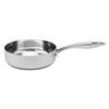Hybrider TriPly-Edelstahl-Antihaft-Wok mit Griff, ohne Beschichtung, antihaftbeschichtetes Kochgeschirr, unterstützt ODM/OEM, ungiftig, ohne PFAS. PFAS