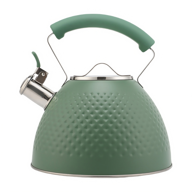 3L Edelstahl-Teekessel mit Hammermuster, modernes Design, lebensmittelechter Wasserkocher für den Heim- und Küchengebrauch