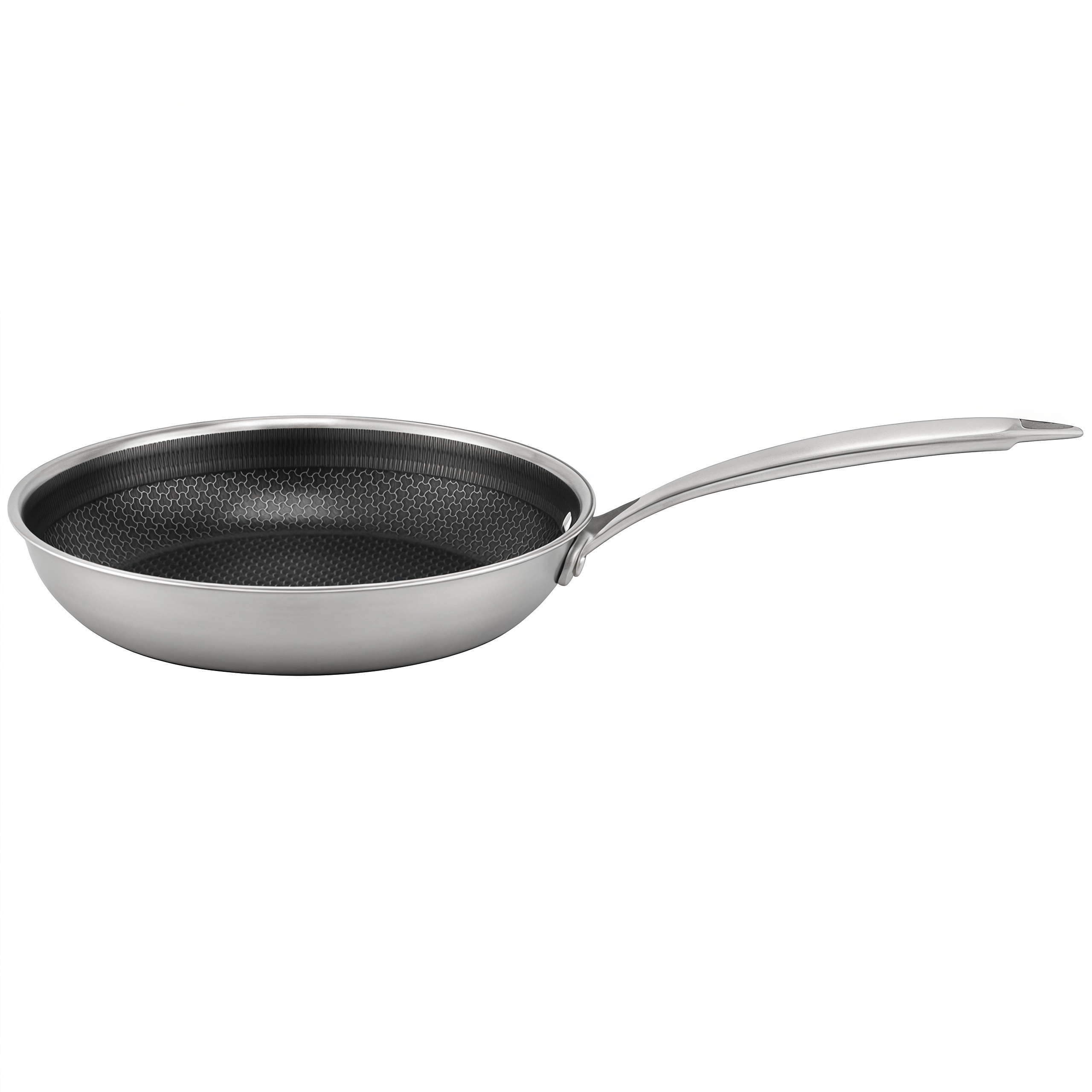 Kitchenware Triply Edelstahl-Topf, Suppentopf, Bratpfanne, Kochgeschirr-Set mit Deckel