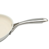 Heißer Verkauf Großhandel 3 Schicht Basis Edelstahl Pfanne 20/24/26/28 cm 8 Zoll/10 Zoll/12 Zoll Keramik Antihaft-Kochgeschirr Bratpfanne