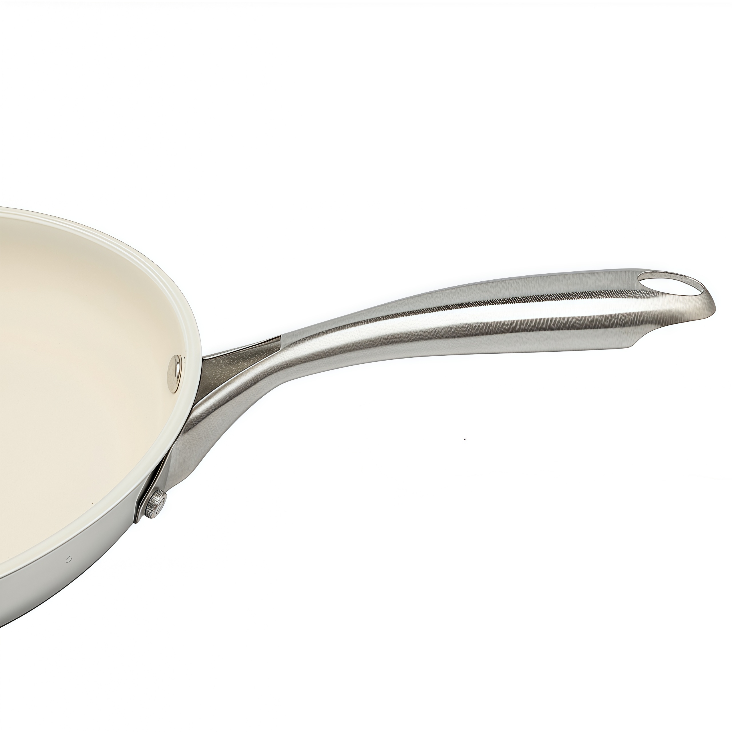 Heißer Verkauf Großhandel 3 Schicht Basis Edelstahl Pfanne 20/24/26/28 cm 8 Zoll/10 Zoll/12 Zoll Keramik Antihaft-Kochgeschirr Bratpfanne