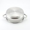 Factory Custom Kitchen Edelstahl-Suppendampfer-Topf-Set mit Glasdeckel, Edelstahl-Kochtopf-Set, Kochgeschirr-Sets