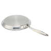 9/10/12 Zoll Kochgeschirr Triply Hybrid Edelstahl-Grillpfanne, Pizzablech, Pfannkuchenpfanne, antihaftbeschichtete Bratpfanne mit PFOA-freier Keramikbeschichtung