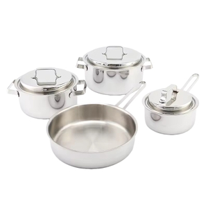 Neue Designer Koreanischen Stil 304 Dreifach Edelstahl Küche Induktion Edelstahl Kochgeschirr Sets Kochtopf Set