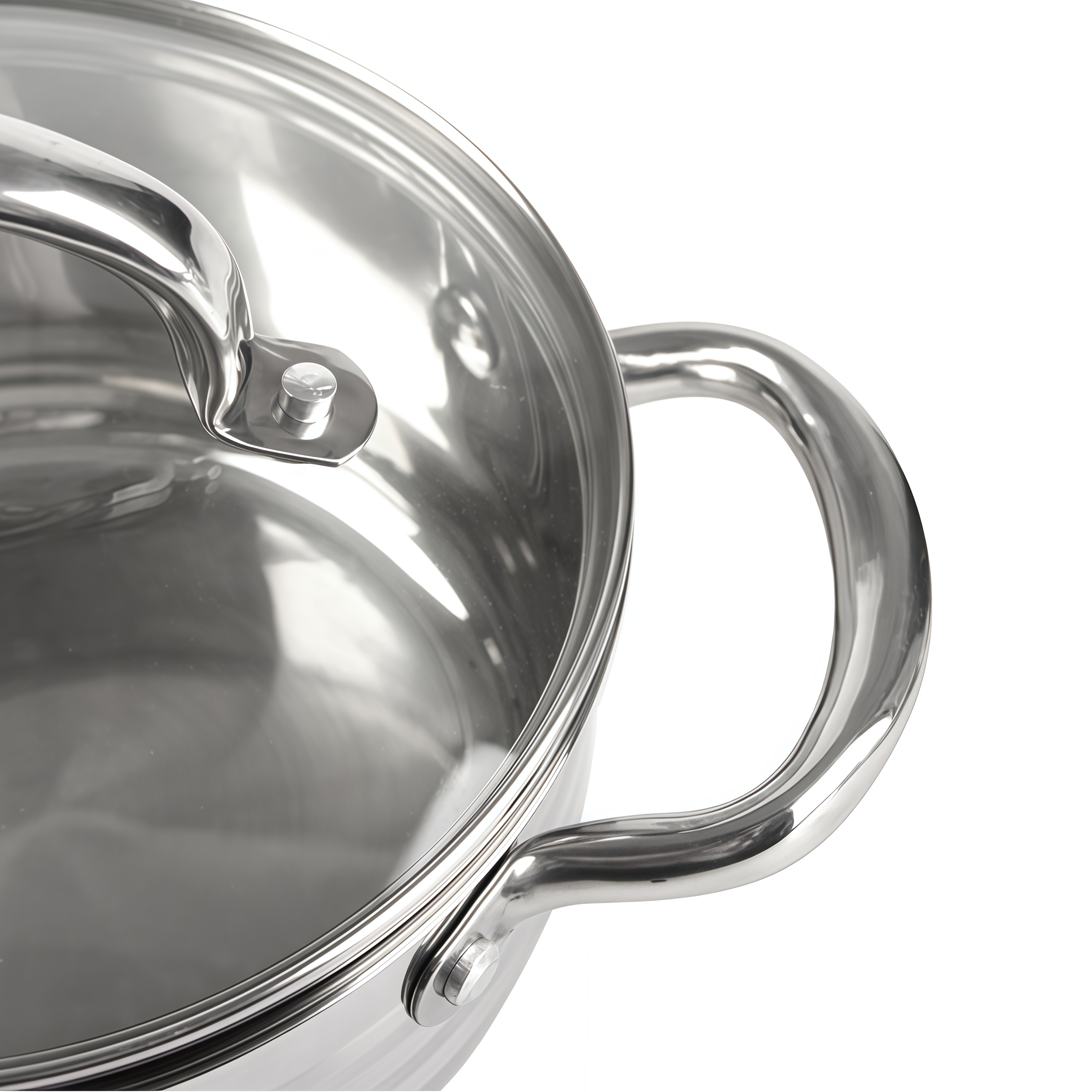 Großhandel mit klassischem Kochgeschirr-Set, umweltfreundlichem Edelstahl-Auflauf-Set, Suppen- und Suppentöpfen mit Deckel