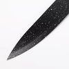 Hochwertiges traditionelles Metall-Küchenschneider-Kochmesser-Set, Edelstahl, schwarz, antihaftbeschichtet, 6-teiliges Messerblock-Set