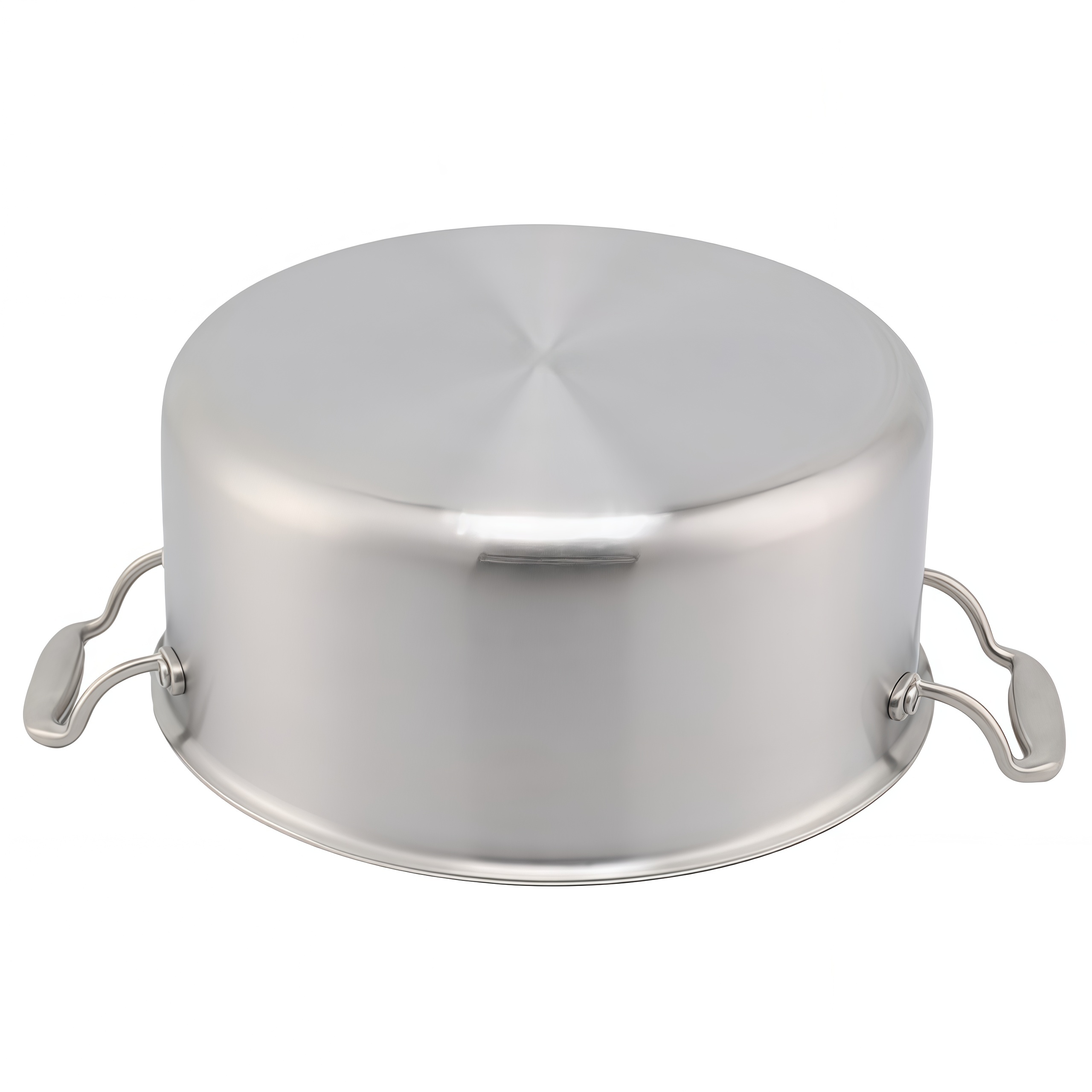 Kitchenware Triply Edelstahl-Topf, Suppentopf, Bratpfanne, Kochgeschirr-Set mit Deckel