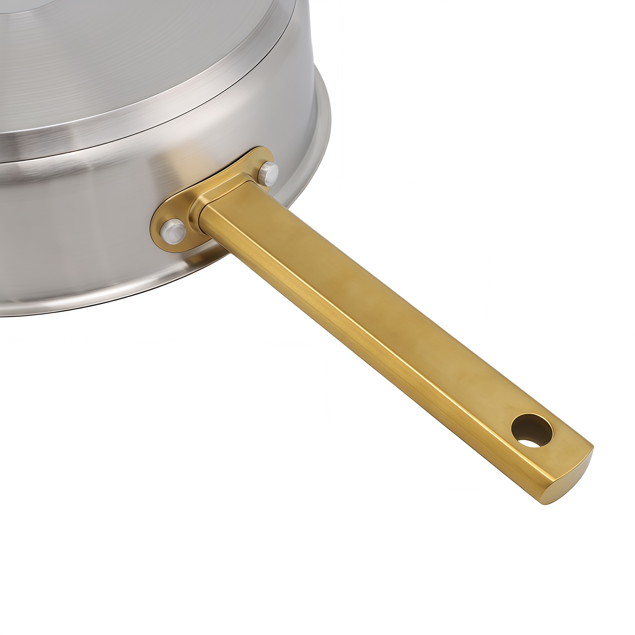 Heißer Verkauf Großhandel Impact Bonded Bottom Edelstahlpfanne 20/24/26/28 cm 8 Zoll/10 Zoll/12 Zoll Keramik-Antihaft-Kochgeschirr-Bratpfanne